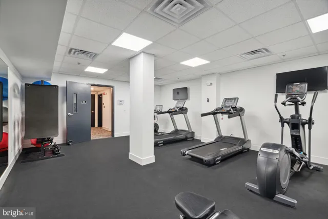 a dining room with furniture and a table
