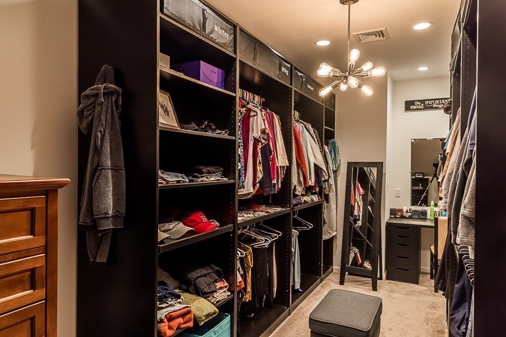 77 Baker Road Salisbury, MA 01952 - Photo 29 of 42 a view of walk in closet with clothes and shoes