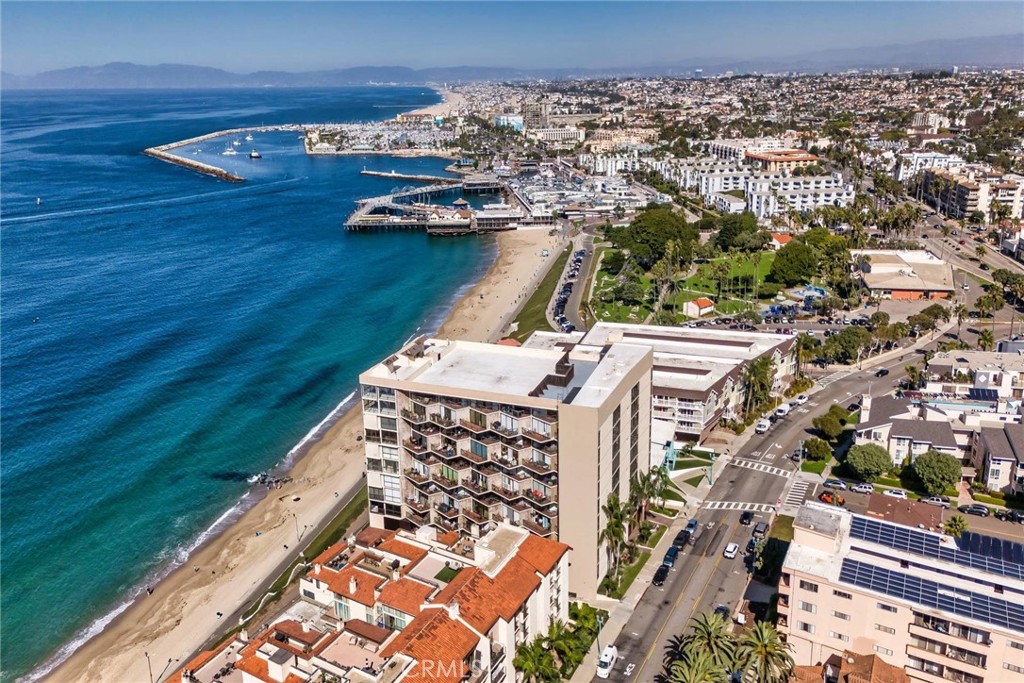 531 Esplanade, Unit 505 Redondo Beach, CA 90277 - Photo 51 of 65 an aerial view of a house with a ocean view