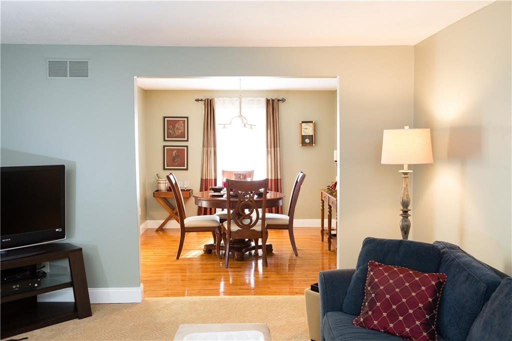 230 Quail Run Road Venetia, PA 15367 - Photo 8 of 25 Living room is open to the dining room