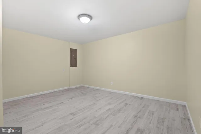 wooden floor in a room