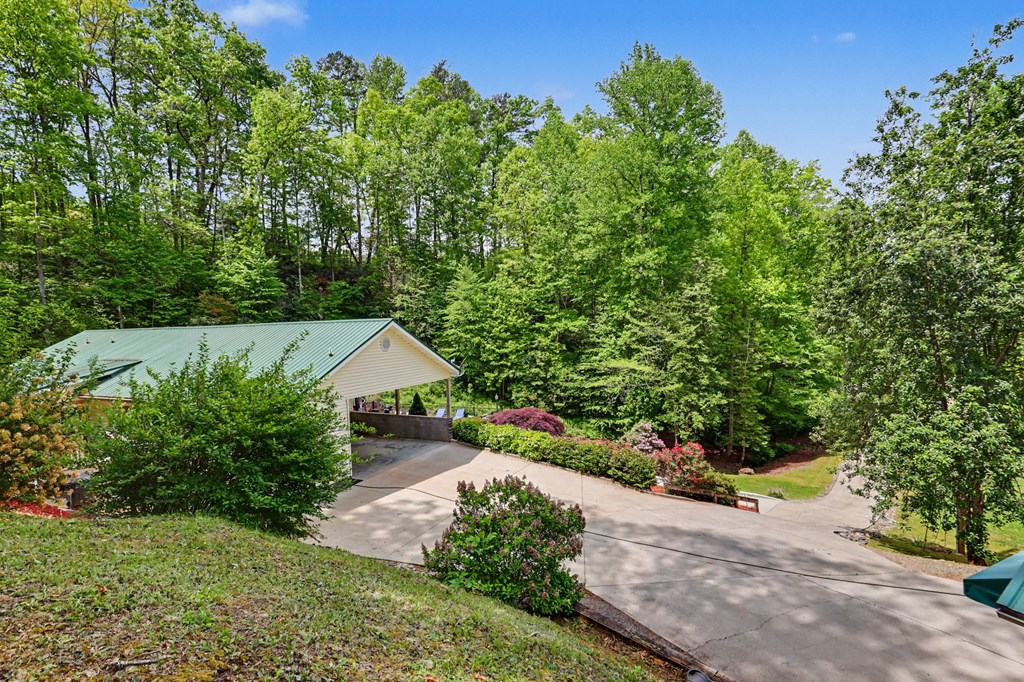 522 Fred Amos Road Murphy, NC 28906 - Photo 17 of 73 a front view of a house with a yard and plant