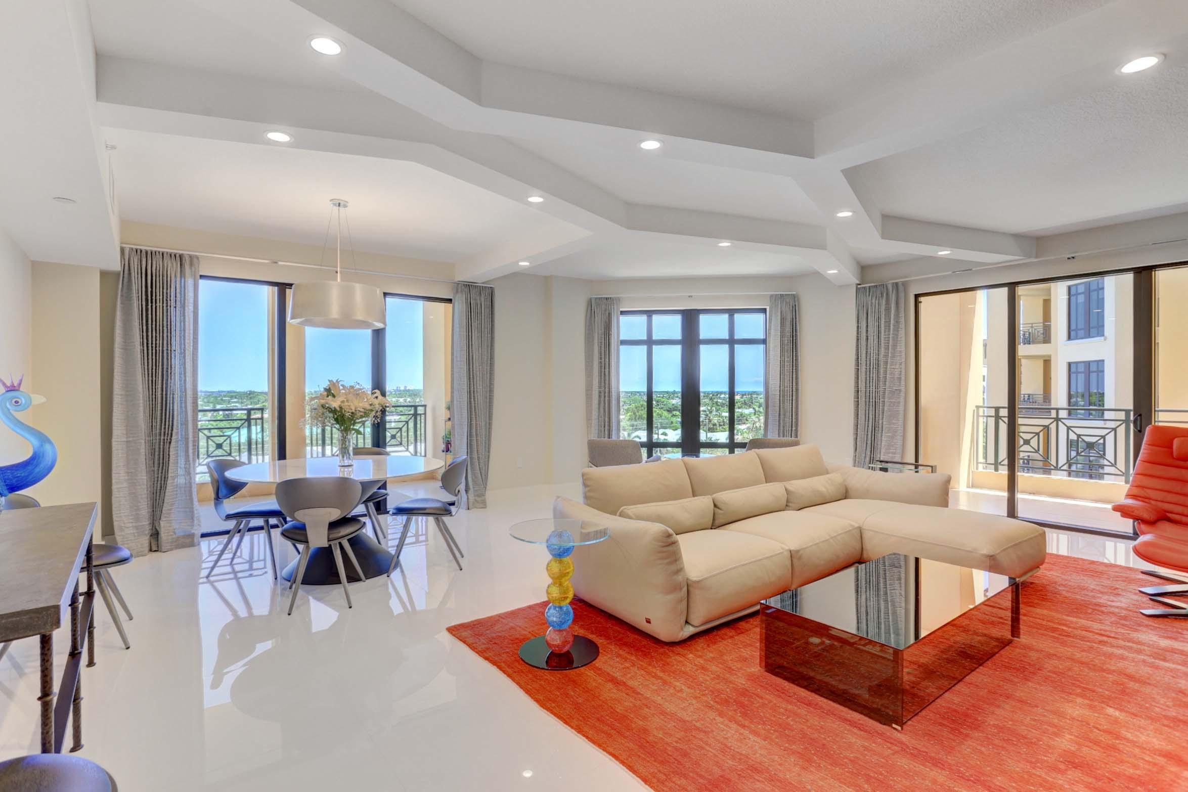 Downtown and ocean views