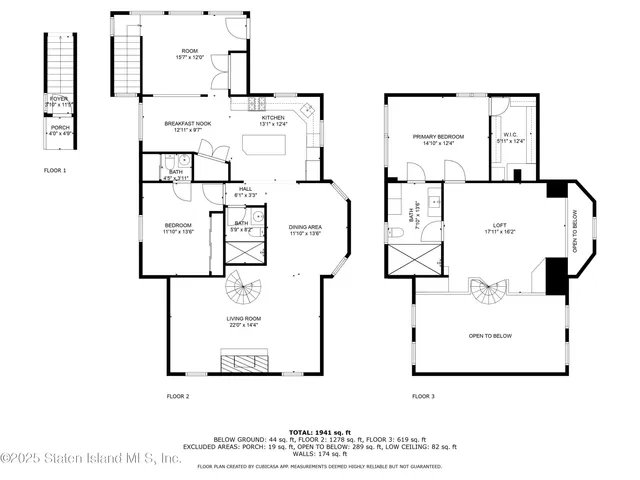 a picture of a room with a white bed and white refrigerator