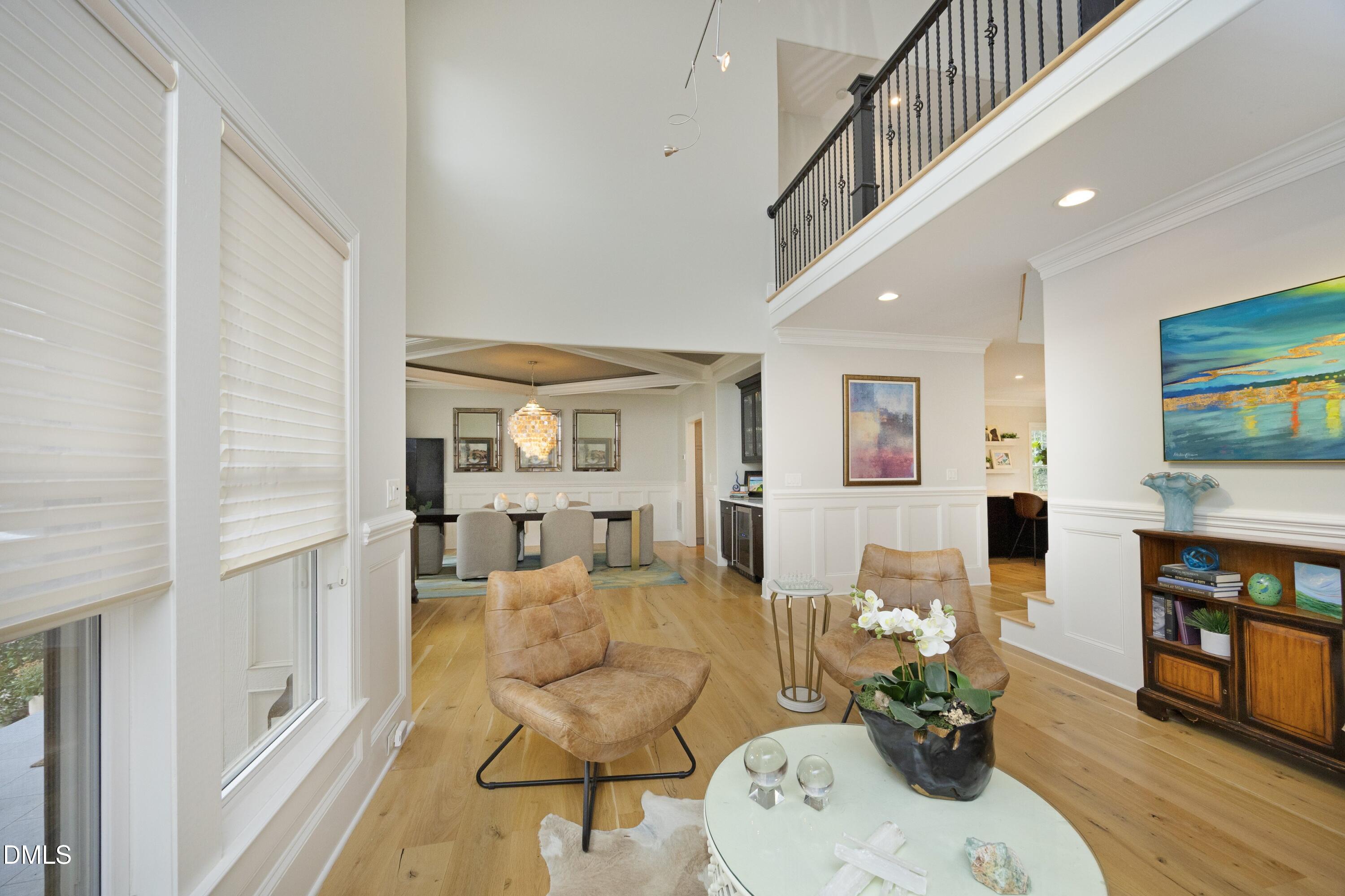 2608 St Marys Street Raleigh, NC 27609 - Photo 14 of 89 a living room with fireplace furniture and a flat screen tv