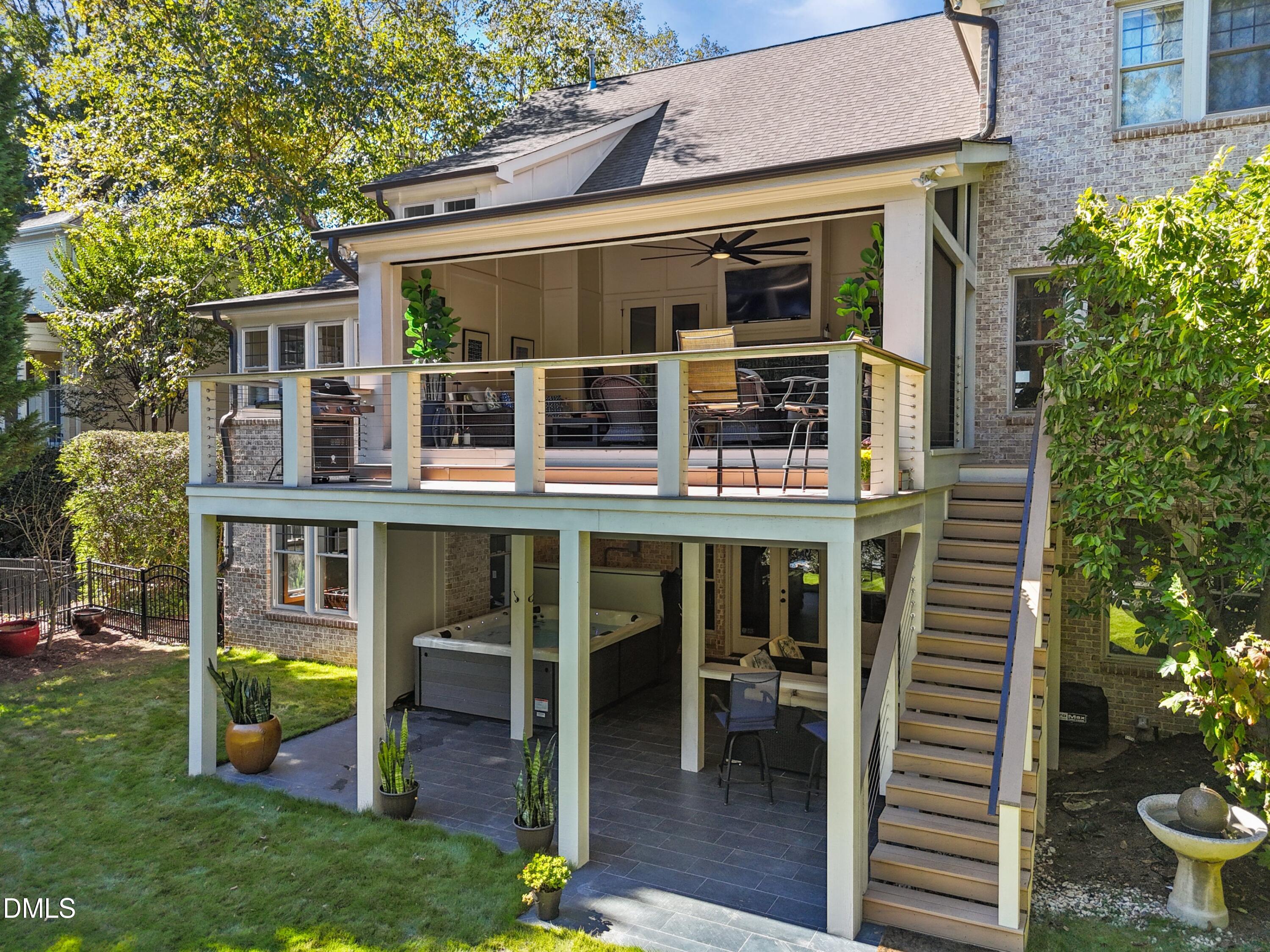 2608 St Marys Street Raleigh, NC 27609 - Photo 60 of 89 a view of a house with a yard and sitting area