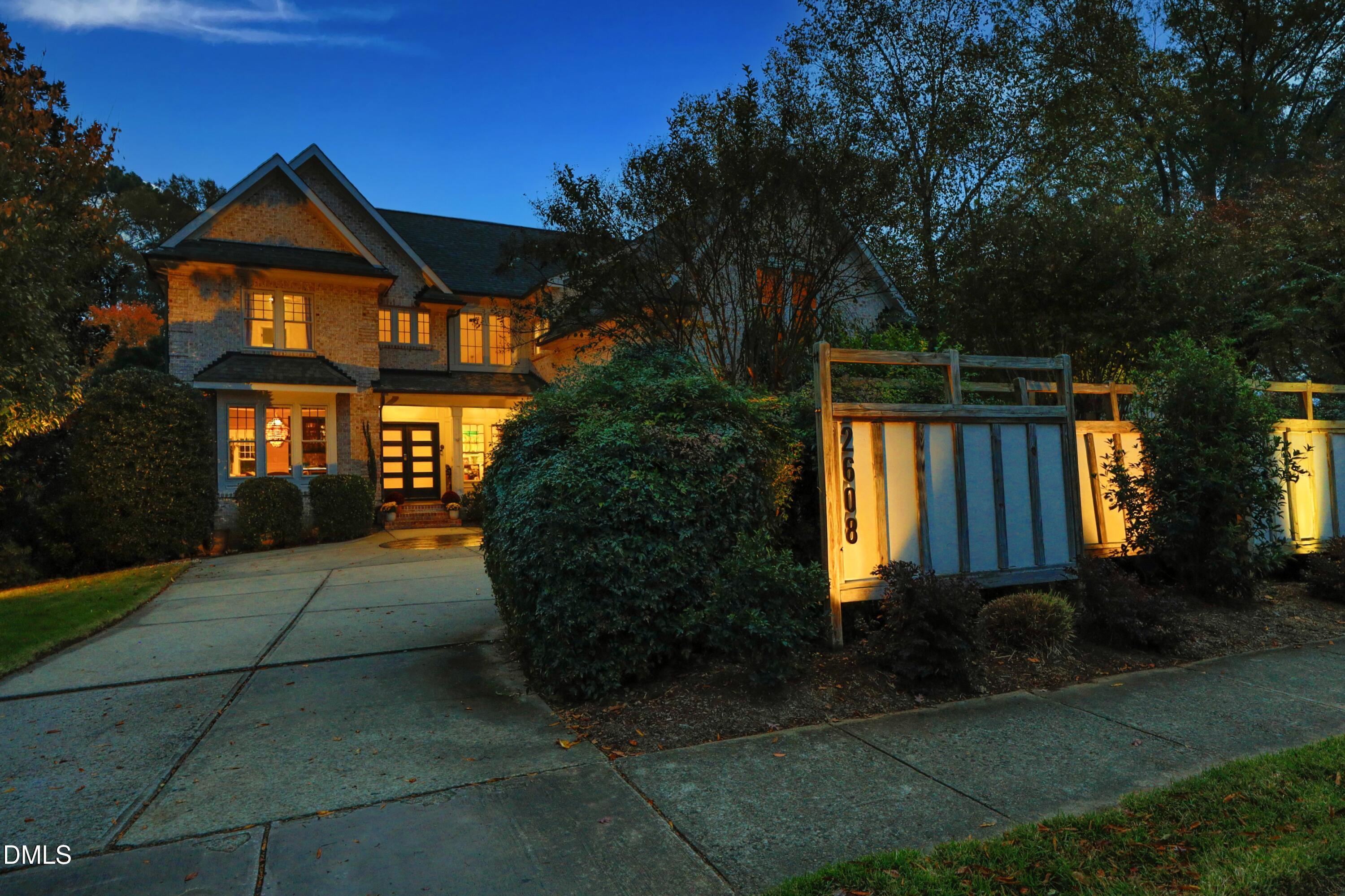 2608 St Marys Street Raleigh, NC 27609 - Photo 82 of 89 a front view of a house with garden