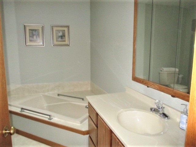 527 Baintree Road Lake Summerset, IL 61019 - Photo 13 of 36 a bathroom with a bathtub and a sink