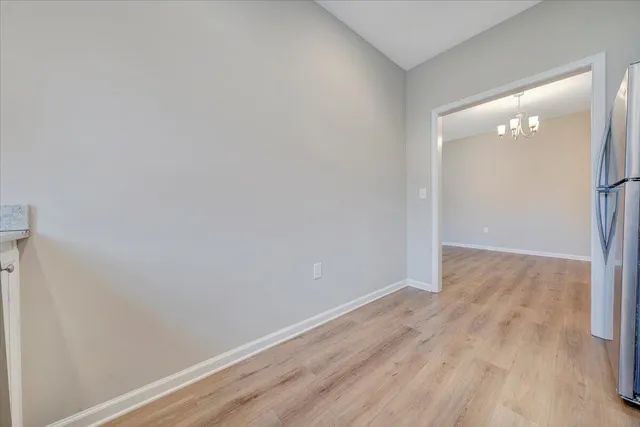 wooden floor in a empty room