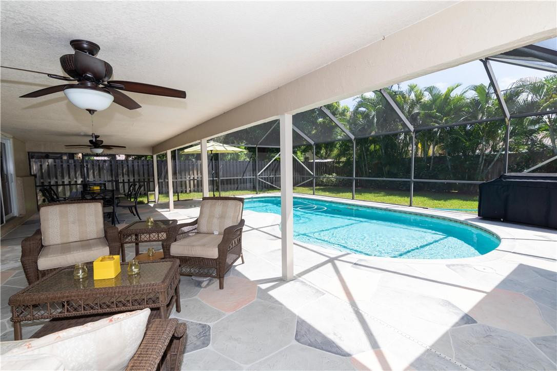 1270 Southwest 19th Street Boca Raton, FL 33486 - Photo 31 of 37 Beautiful and relaxing covered area