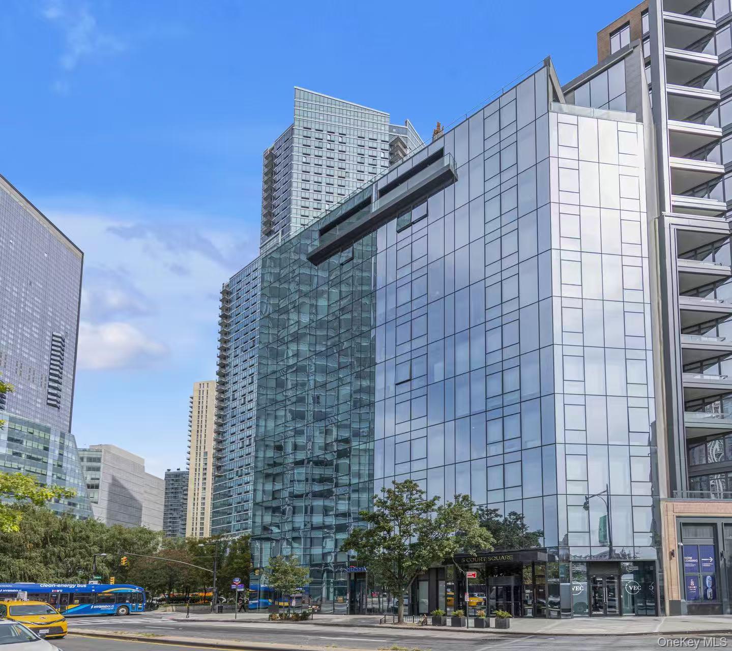 View of building exterior with a view of city