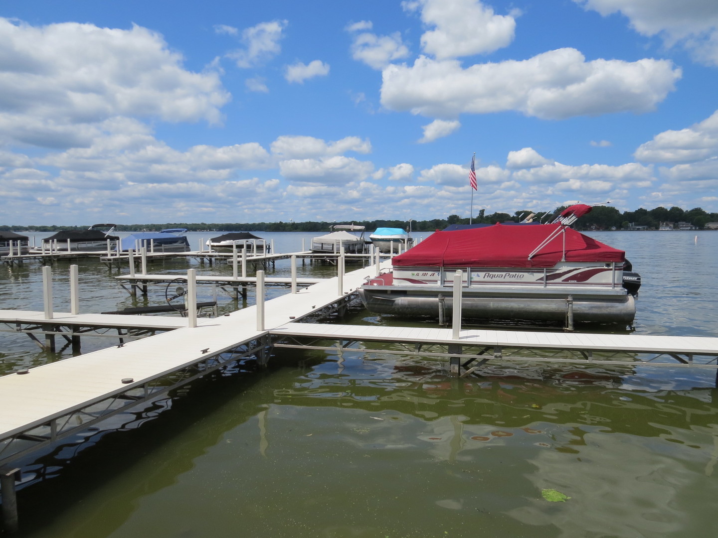 24 North Pistakee Lake Road, Unit 2D Fox Lake, IL 60020 - Photo 11 of 30 a view of a lake with houses