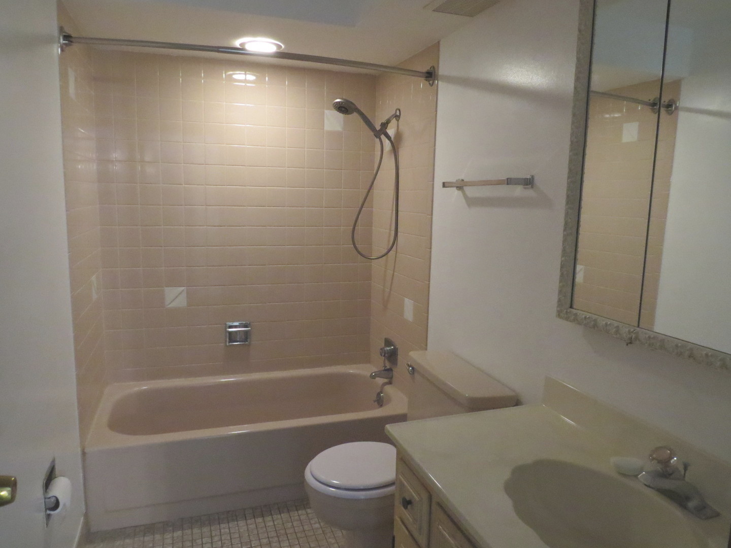 24 North Pistakee Lake Road, Unit 2D Fox Lake, IL 60020 - Photo 27 of 30 a bathroom with a sink a toilet and a bathtub