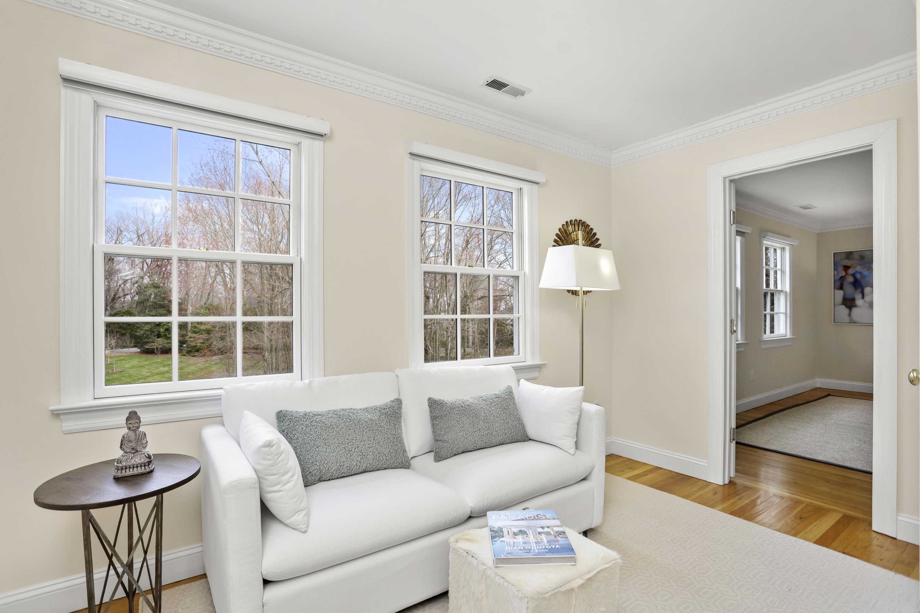 501 Brookside Road New Canaan, CT 06840 - Photo 18 of 38 a living room with furniture and a window