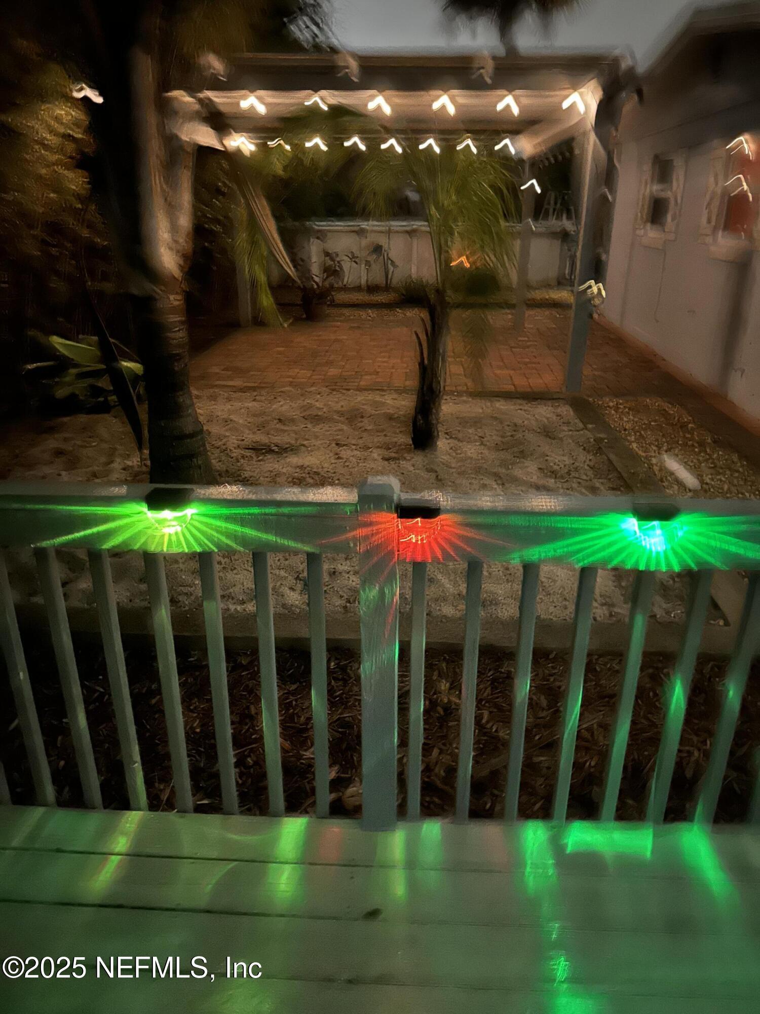 318 Royal Palms Drive Atlantic Beach, FL 32233 - Photo 35 of 39 BACK YARD AT NIGHT