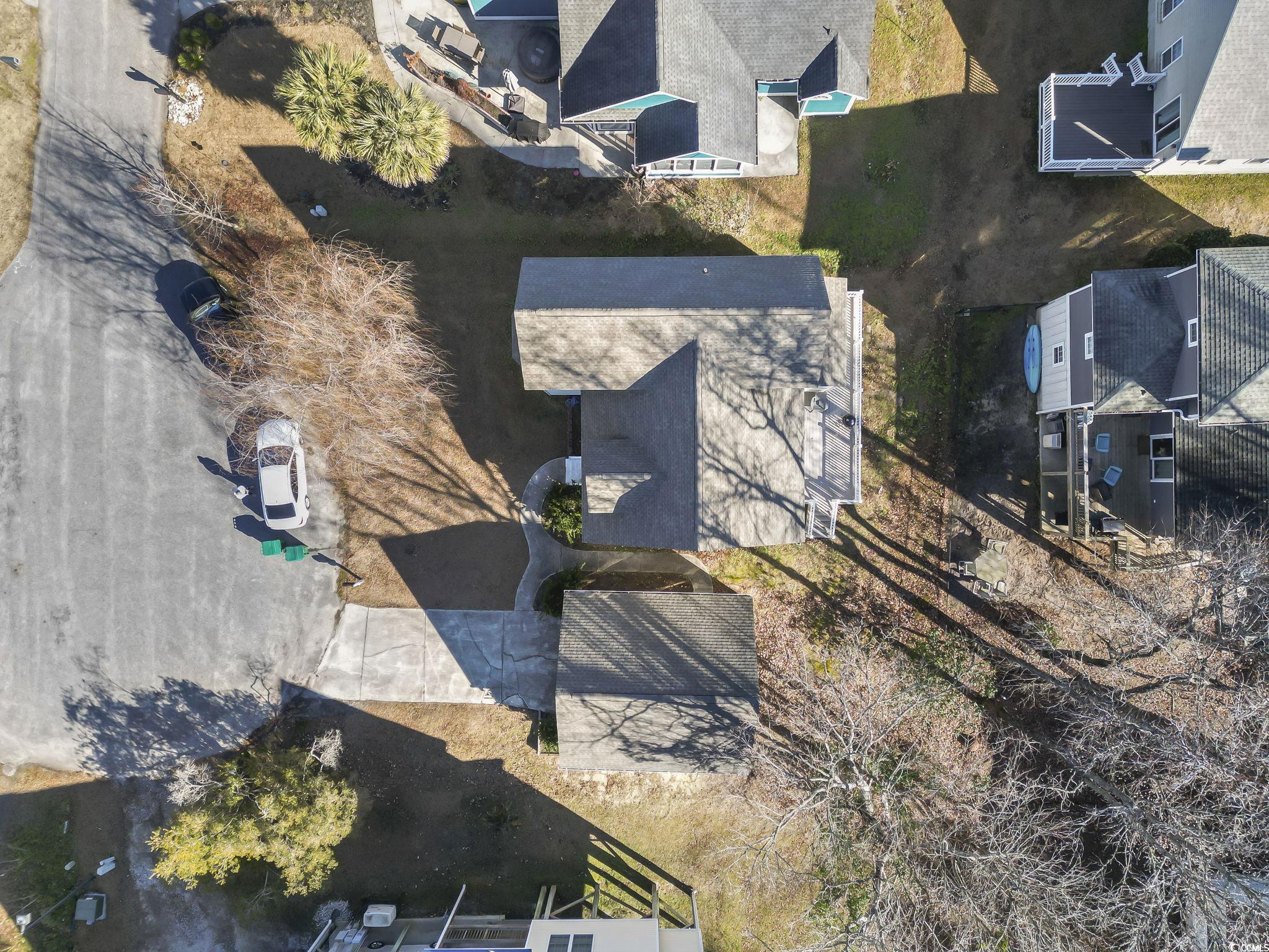 409 Knoll Court Myrtle Beach, SC 29588 - Photo 32 of 33 Bird's eye view
