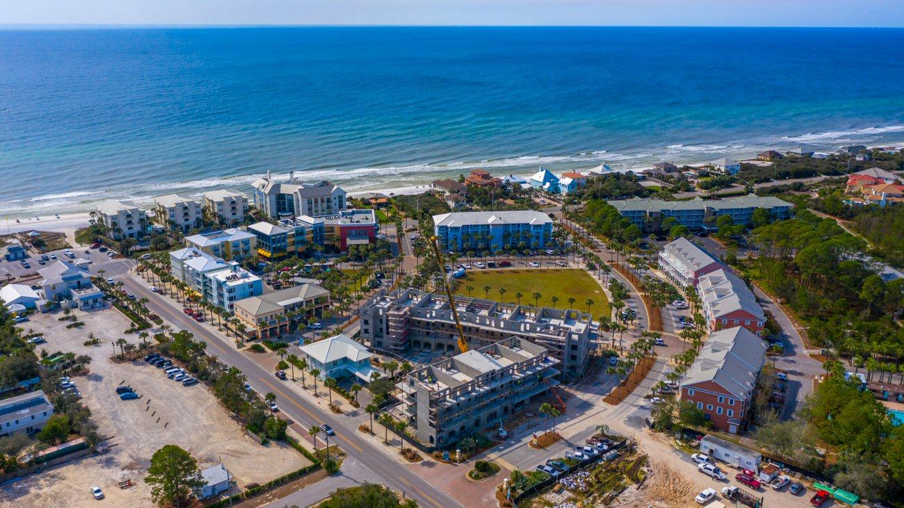 1740 South County Highway, Unit 110 Santa Rosa Beach, FL 32459 - Photo 4 of 22 a view of a chairs in patio
