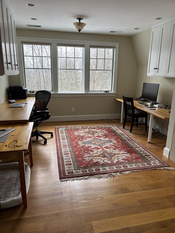 49 Willard Common Concord, MA 01742 - Photo 21 of 39 a workspace with furniture hardwood and a window