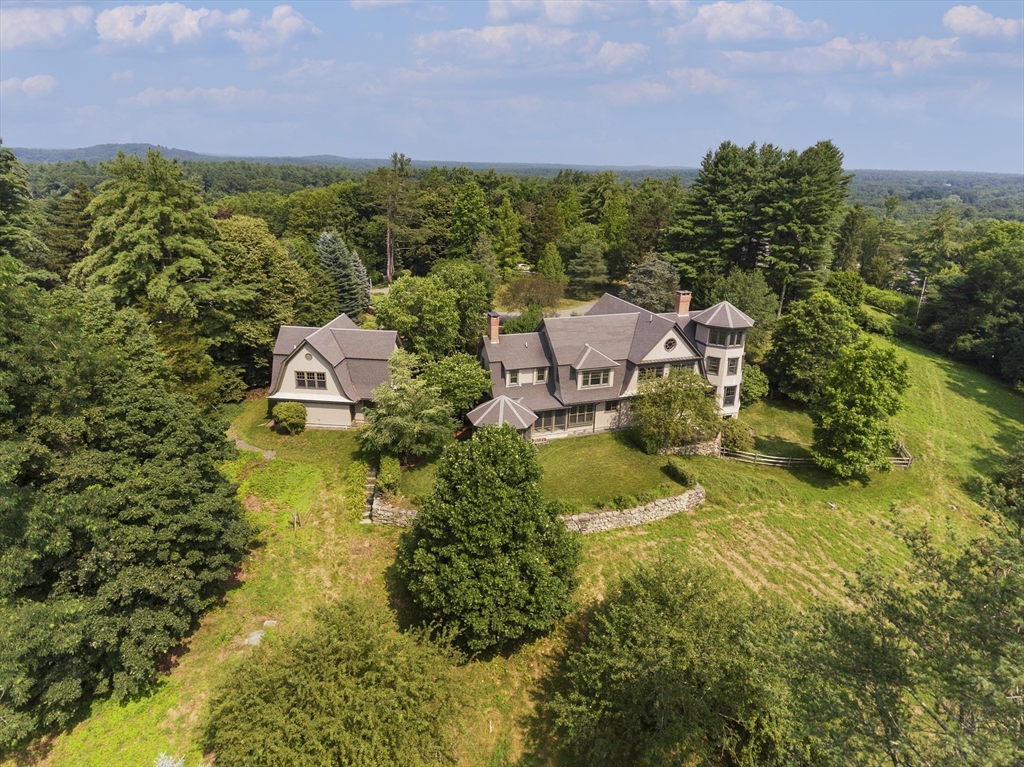 49 Willard Common Concord, MA 01742 - Photo 39 of 39 a aerial view of a house with a garden