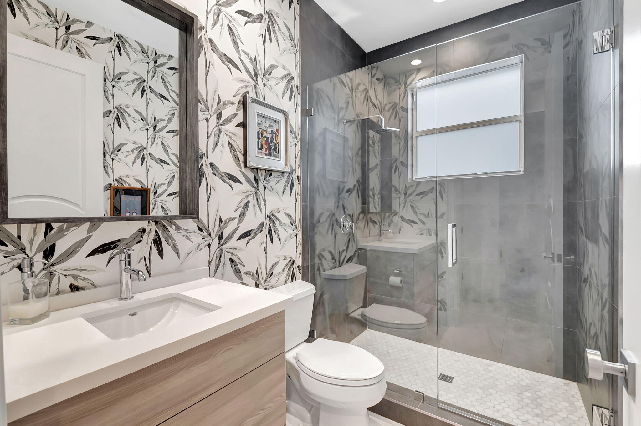 4137 Briarcliff Circle Boca Raton, FL 33496 - Photo 24 of 59 a bathroom with a sink toilet and shower