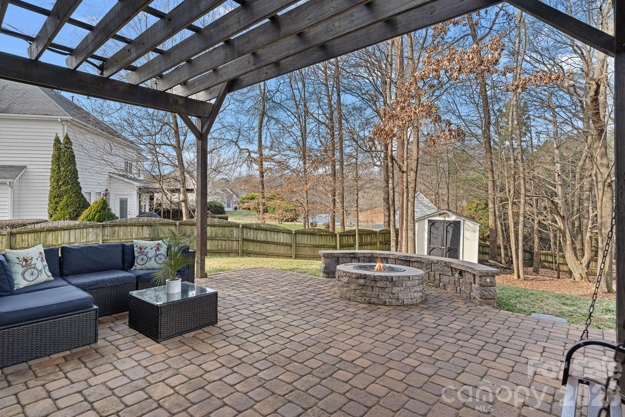 2017 East Foxwood Court Fort Mill, SC 29707 - Photo 26 of 33 a view of swimming pool with outdoor seating and plants