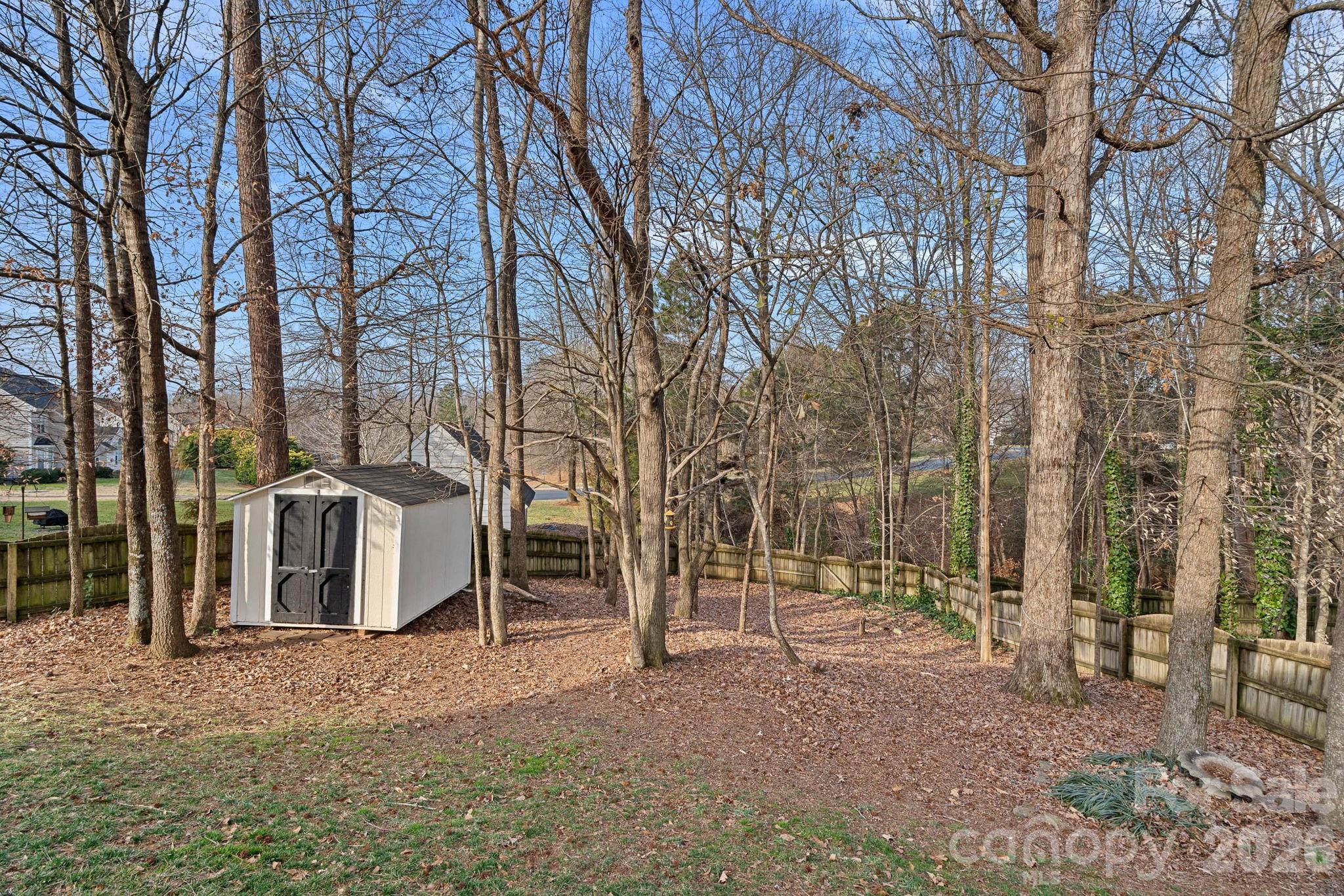 2017 East Foxwood Court Fort Mill, SC 29707 - Photo 29 of 33 a view of a house with a yard covered with snow