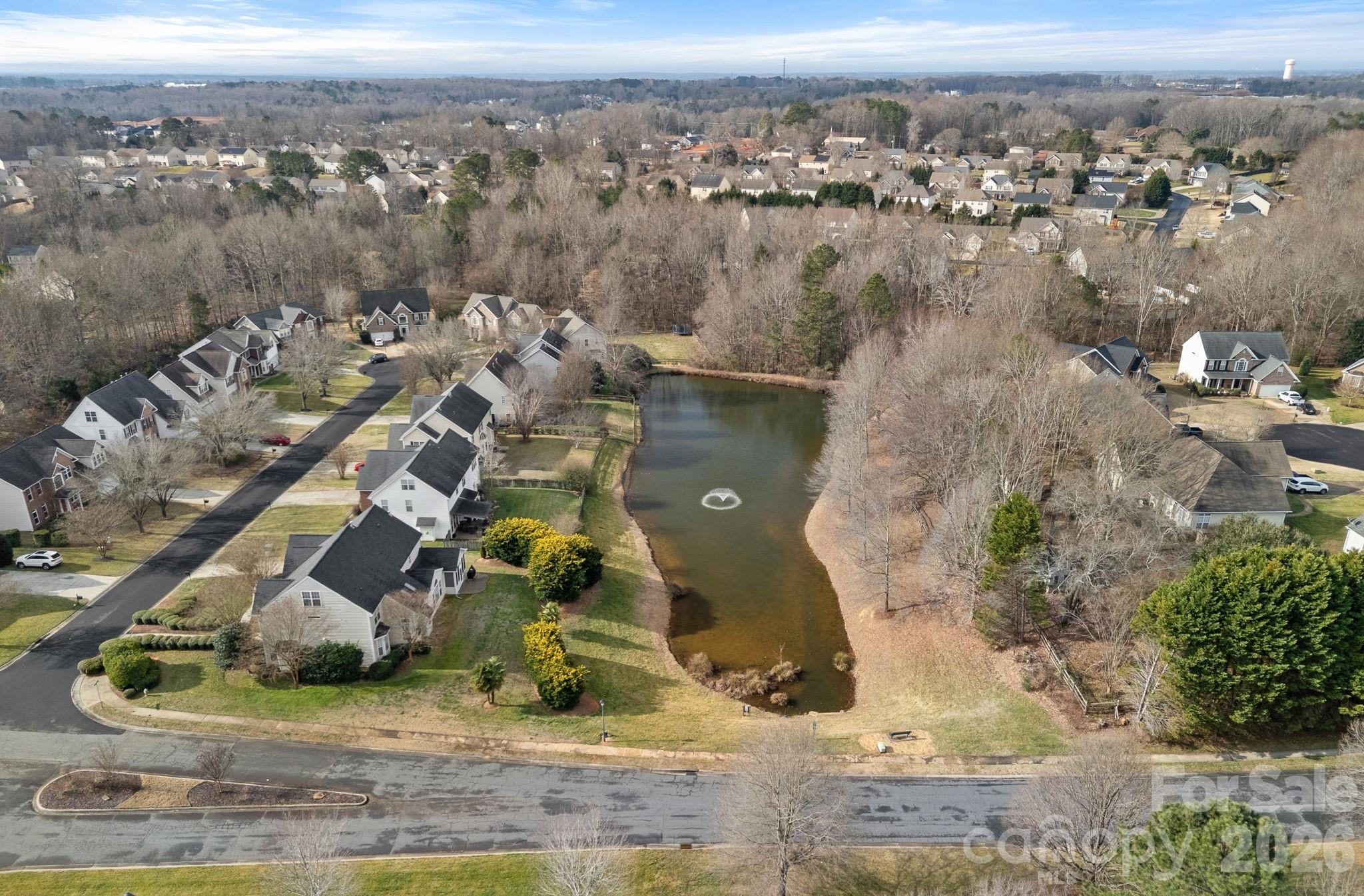 2017 East Foxwood Court Fort Mill, SC 29707 - Photo 31 of 33 an aerial view of residential houses with outdoor space