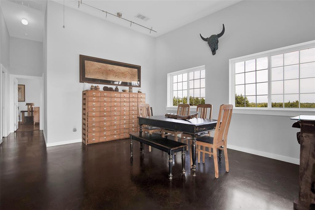 10616 Highway 78 Blue Ridge, TX 75424 - Photo 12 of 28 a view of a dining room with furniture window and wooden floor