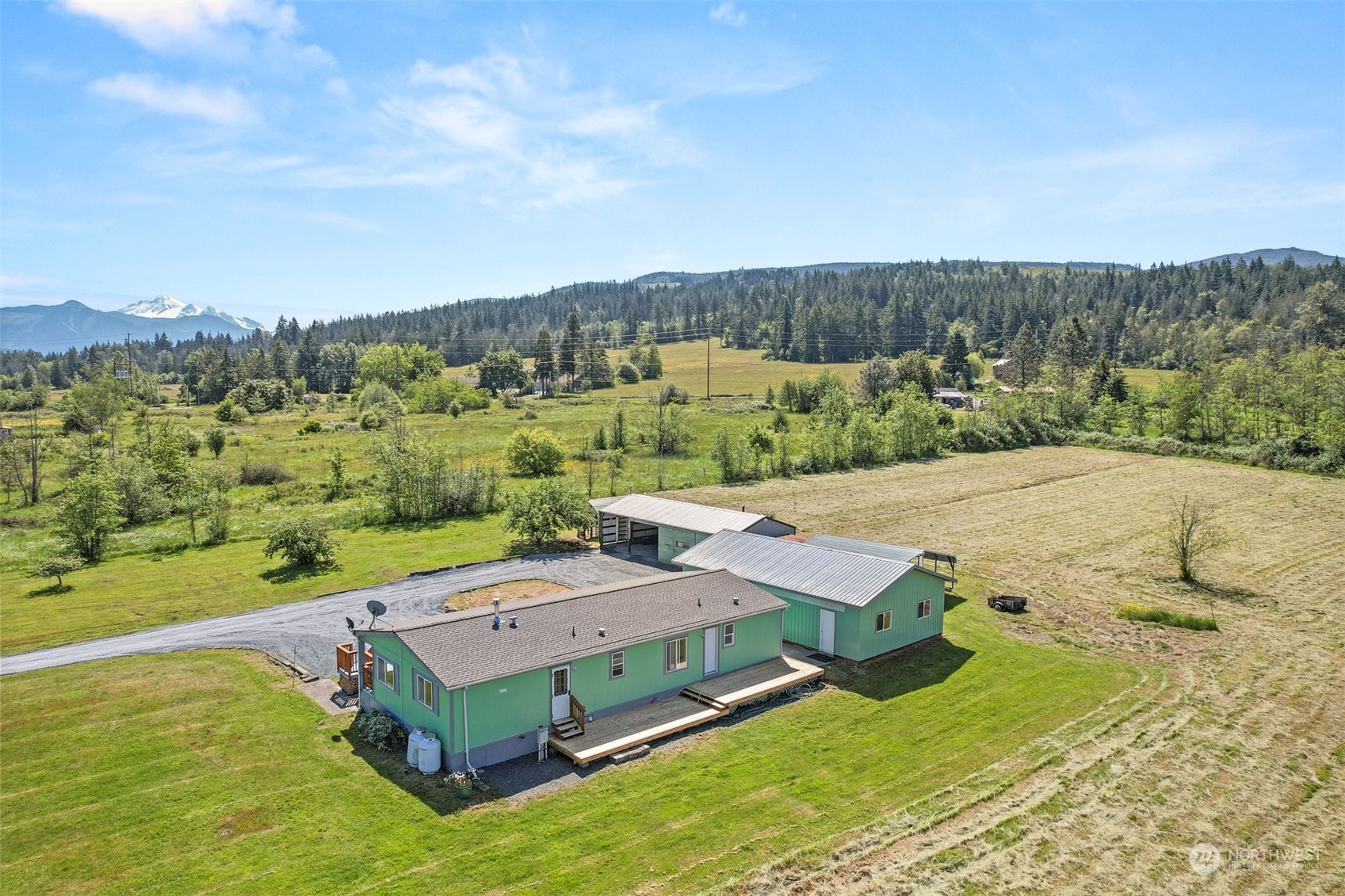 3323 East Smith Road Bellingham, WA 98226 - Photo 2 of 34 a view of a terrace with yard