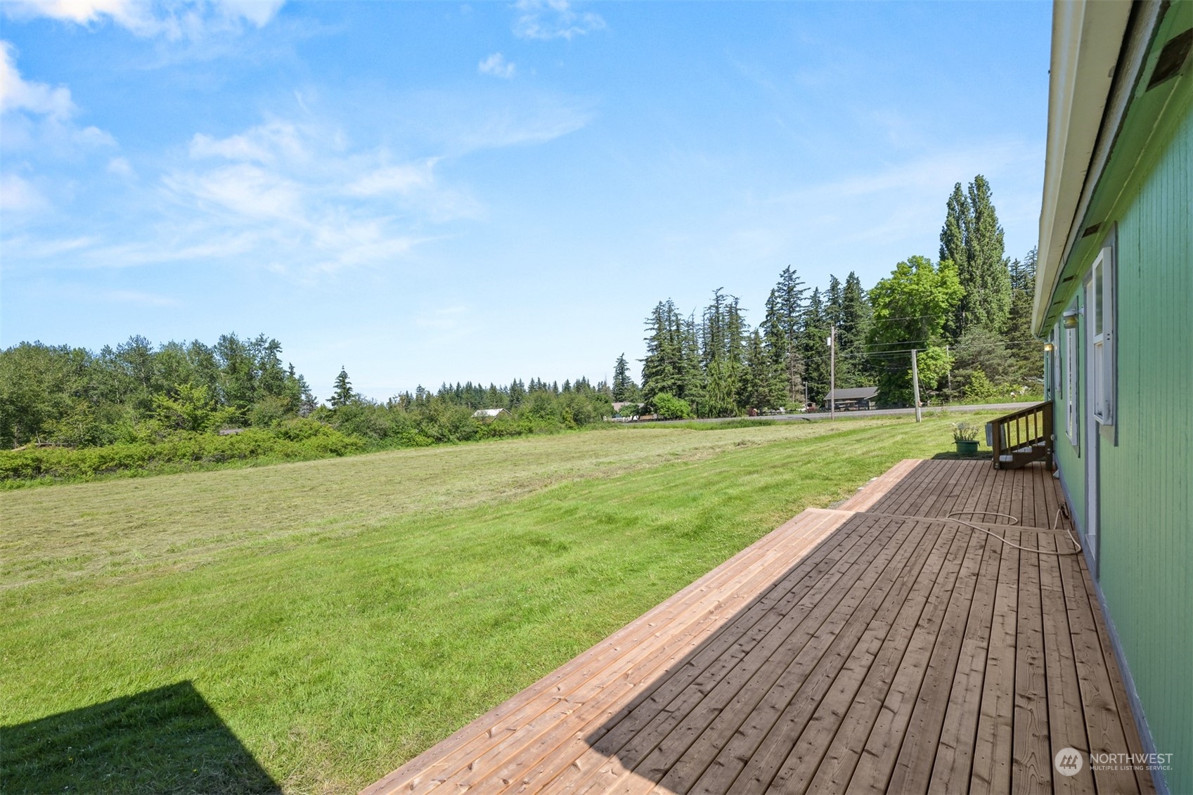 3323 East Smith Road Bellingham, WA 98226 - Photo 21 of 34 a view of an outdoor space and a yard