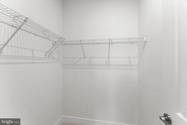 a view of a rack on the wall