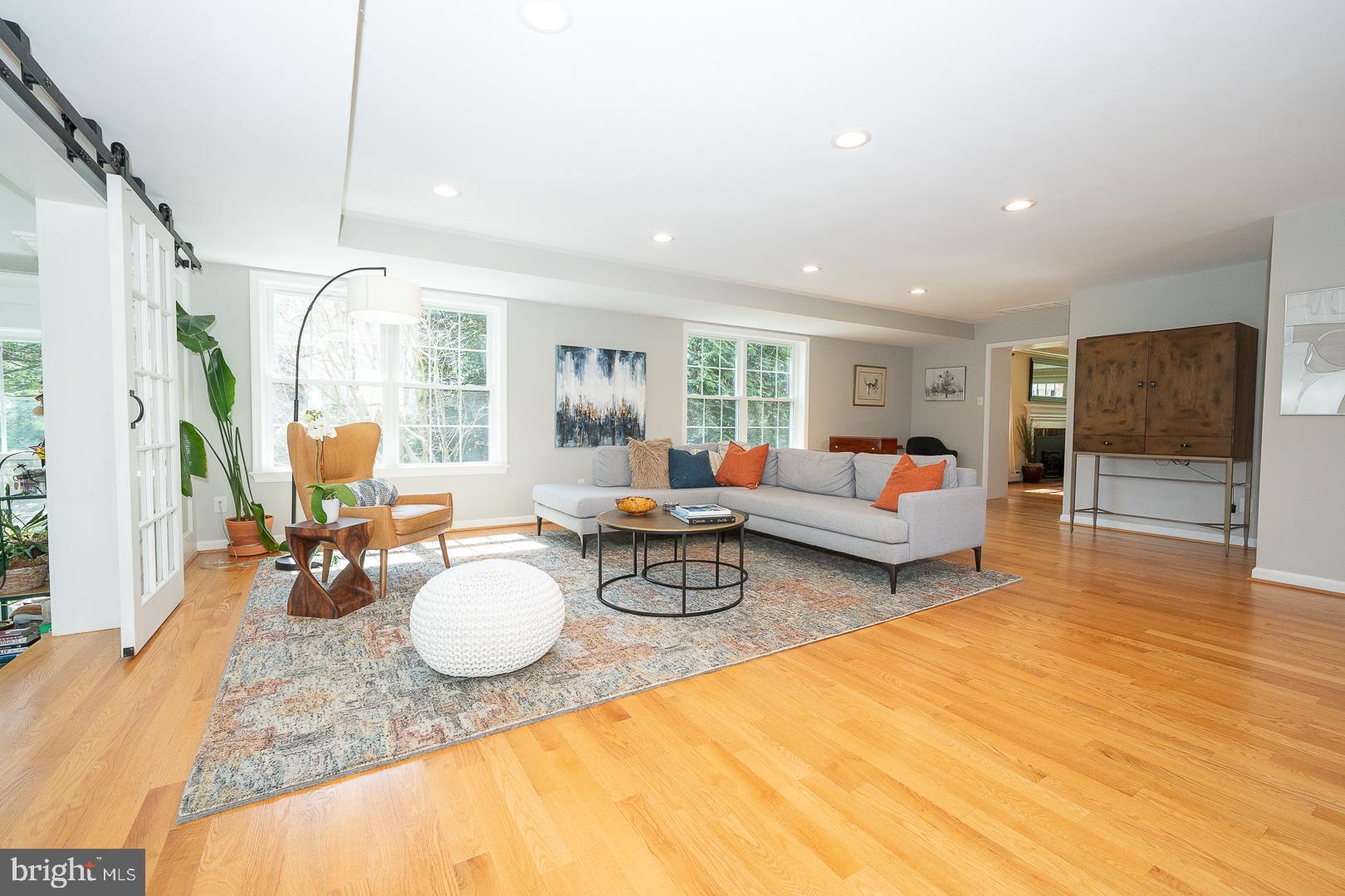 421 Wister Road Wynnewood, PA 19096 - Photo 16 of 53 a living room with furniture and a flat screen tv