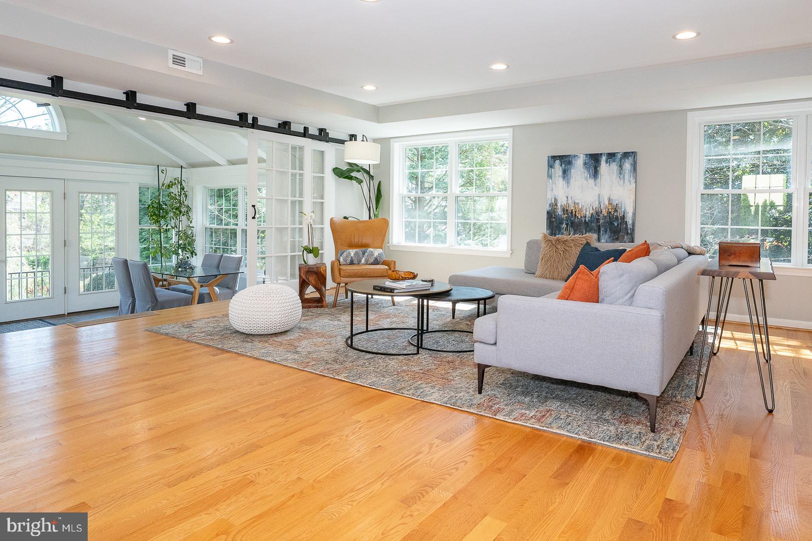 421 Wister Road Wynnewood, PA 19096 - Photo 17 of 53 a living room with furniture and a large window