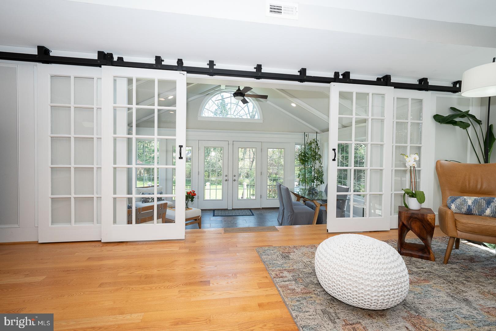 421 Wister Road Wynnewood, PA 19096 - Photo 18 of 53 a living room with furniture and a floor to ceiling window