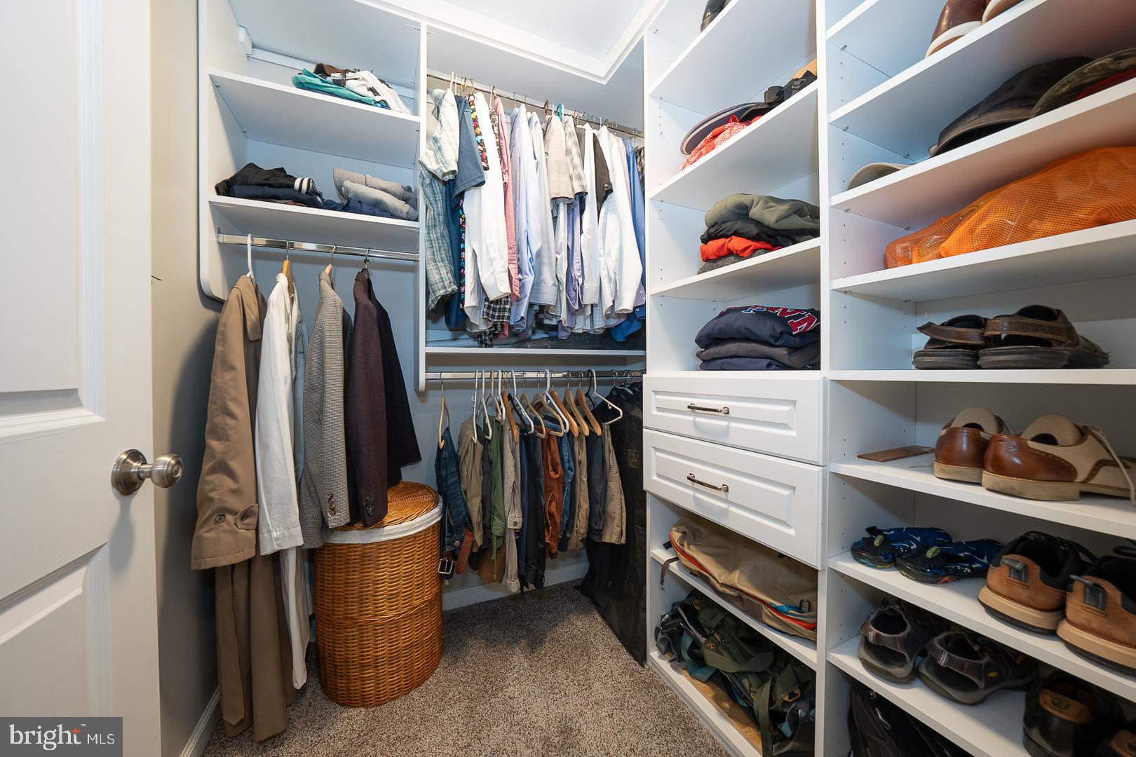 421 Wister Road Wynnewood, PA 19096 - Photo 30 of 53 a view of walk in closet with clothes and shoes