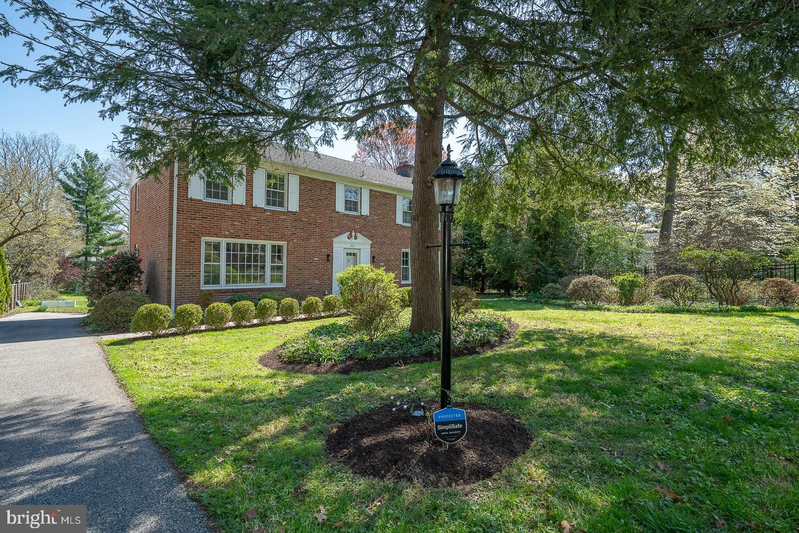 421 Wister Road Wynnewood, PA 19096 - Photo 50 of 53 a backyard of a house with lots of green space