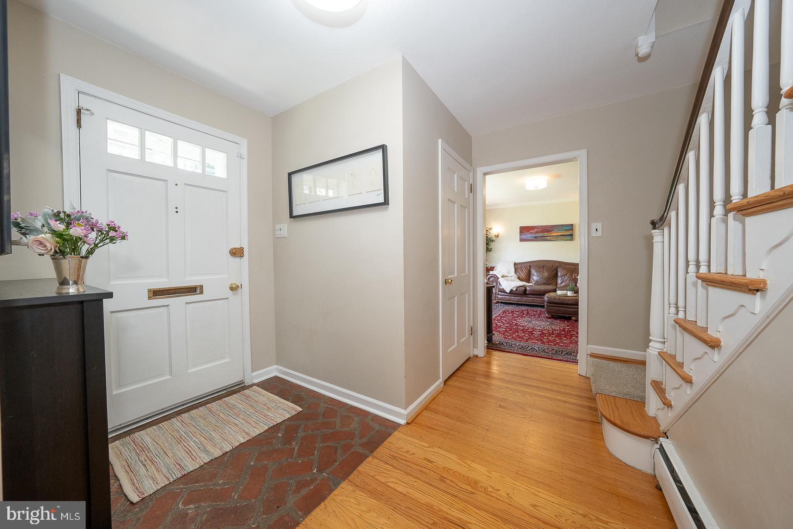 421 Wister Road Wynnewood, PA 19096 - Photo 5 of 53 a room with a bed and a view of kitchen
