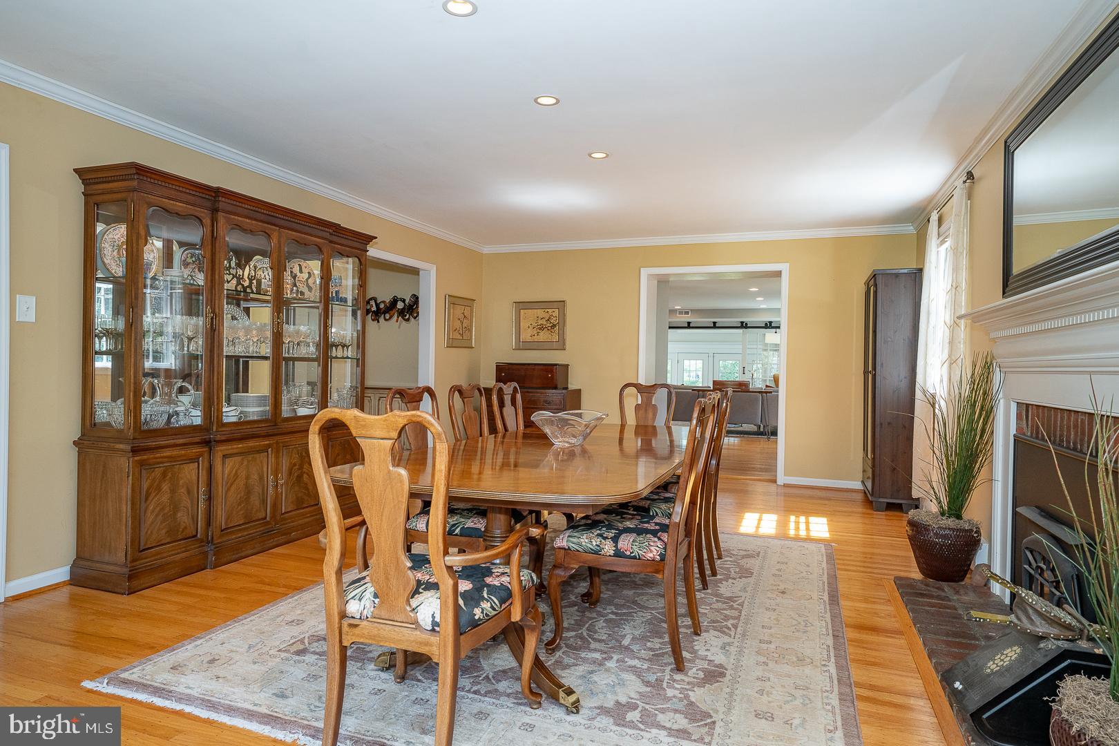 421 Wister Road Wynnewood, PA 19096 - Photo 9 of 53 a view of a dining room with furniture window and wooden floor