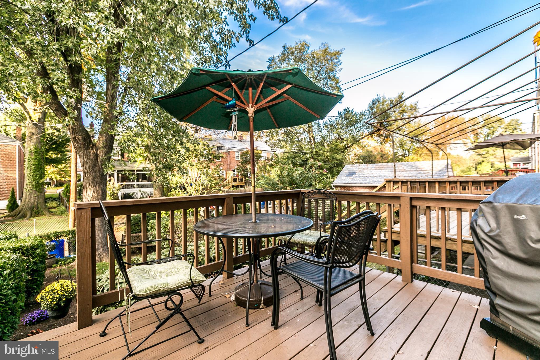 106 Overbrook Road Baltimore, MD 21212 - Photo 34 of 36 Deck - perfect for entertaining