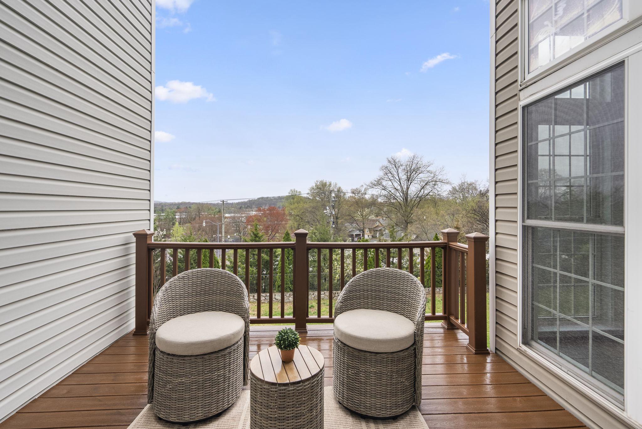 3222 Theodore R Hagans Drive Northeast Washington, DC 20018 - Photo 14 of 45 Balcony off the kitchen