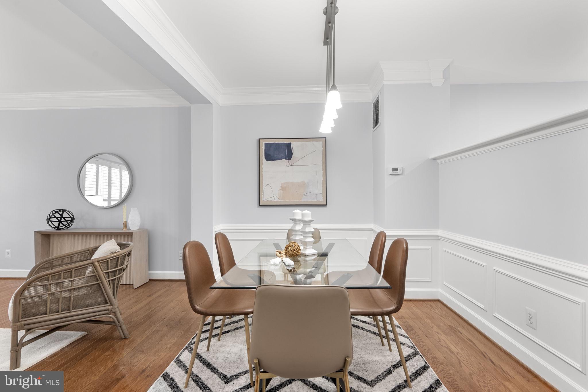 3222 Theodore R Hagans Drive Northeast Washington, DC 20018 - Photo 18 of 45 Elegant dining space with modern flair.