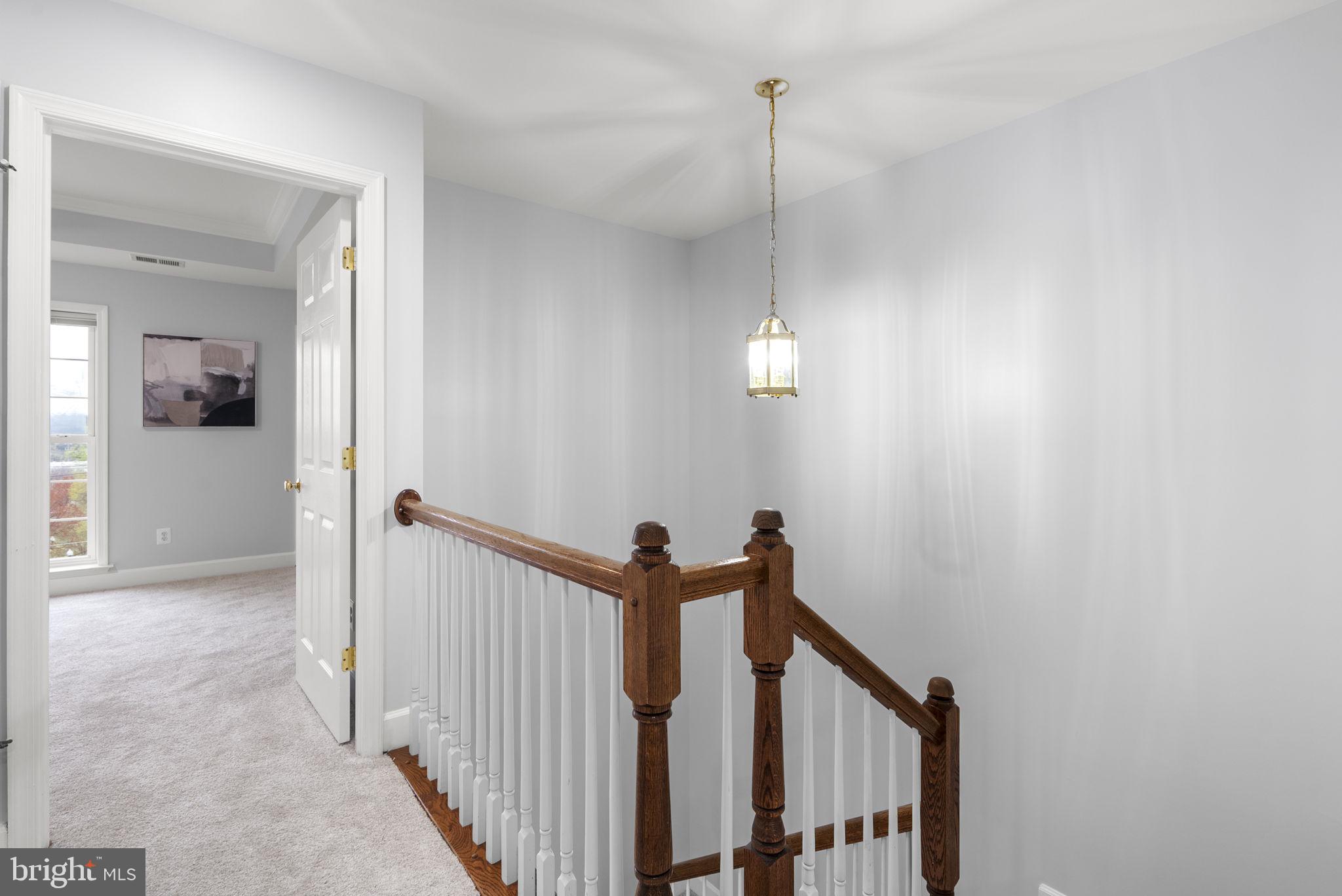 3222 Theodore R Hagans Drive Northeast Washington, DC 20018 - Photo 22 of 45 Bright and inviting upper hallway.