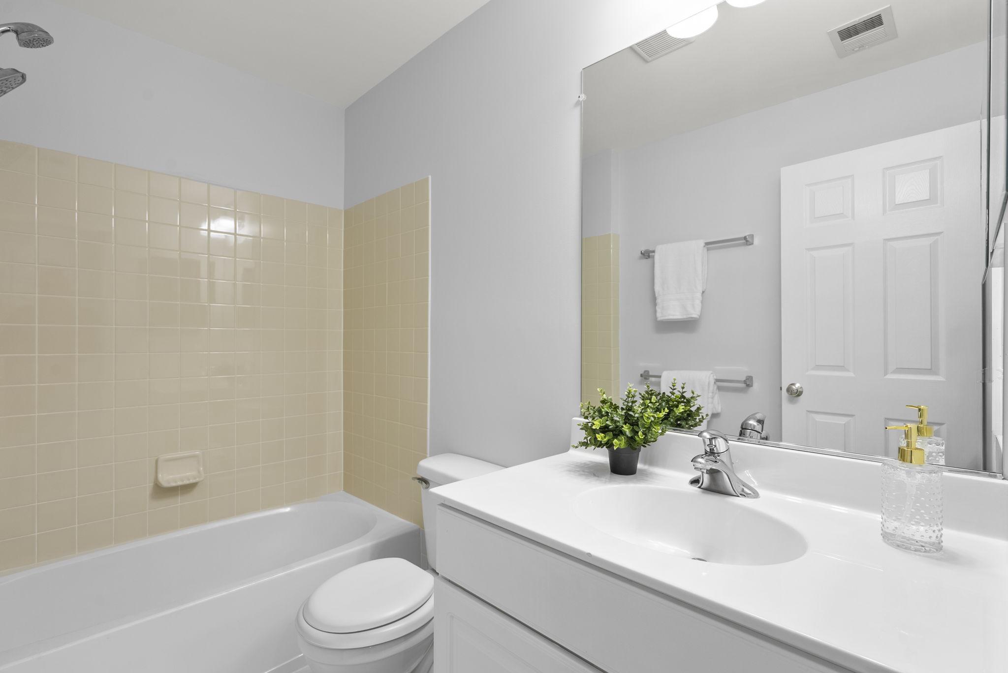 3222 Theodore R Hagans Drive Northeast Washington, DC 20018 - Photo 30 of 45 Hall Bathroom - Upper Level