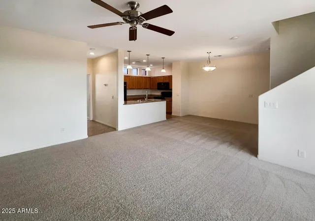 a view of a kitchen and a kitchen