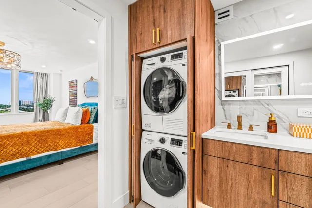 a view from balcony with outdoor space