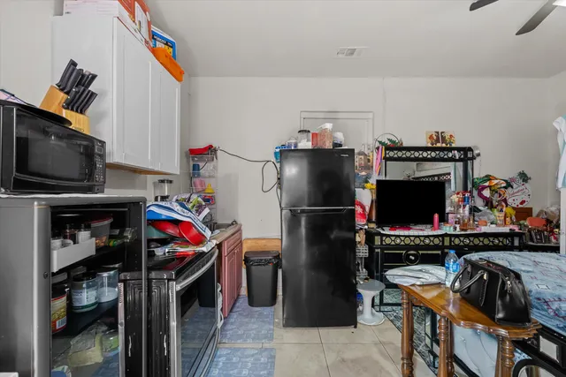 a room with storage and utility