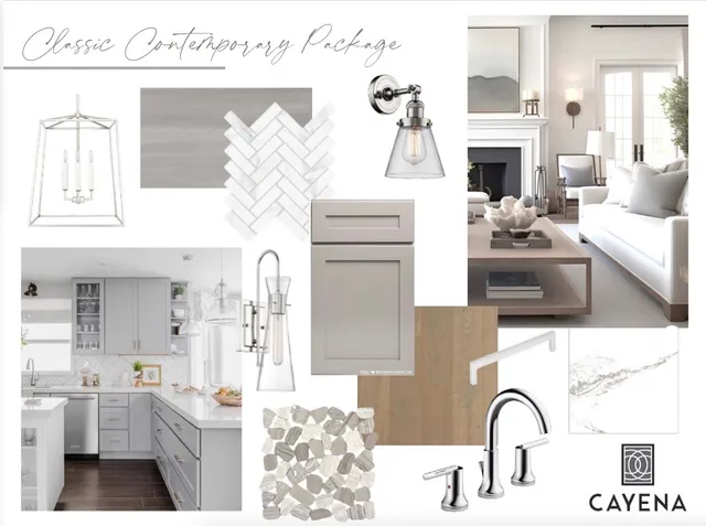 a kitchen with a refrigerator sink and cabinets