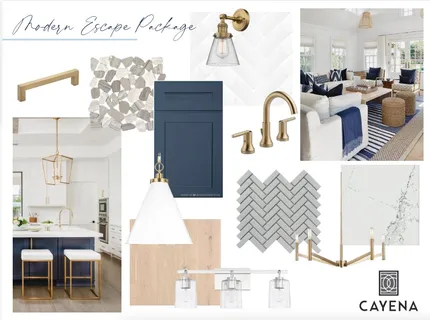 a picture of a very nice looking dining room with furniture