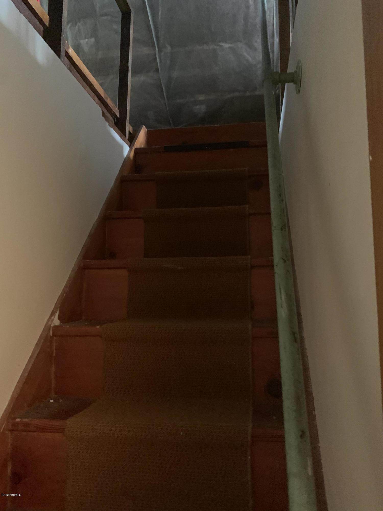 163 Cheshire Road Pittsfield, MA 01201 - Photo 32 of 45 Stairs to attic