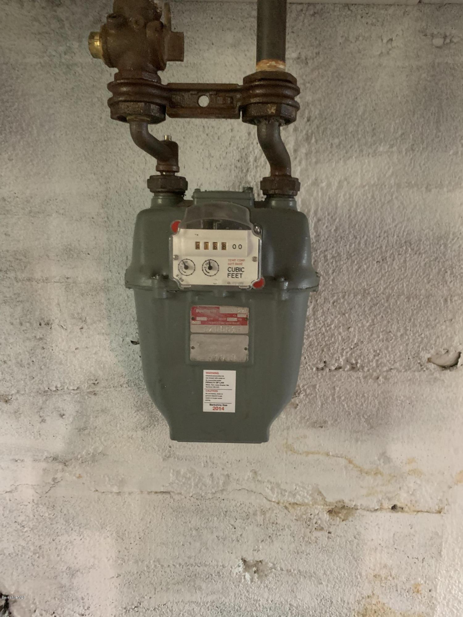 163 Cheshire Road Pittsfield, MA 01201 - Photo 44 of 45 Gas meter